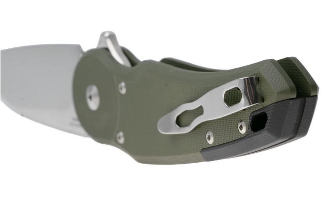 Afbeelding voor Fox Metamorphosis FX-556-G10OD, Satin M390 Wharncliffe, OD Green G10 zakmes