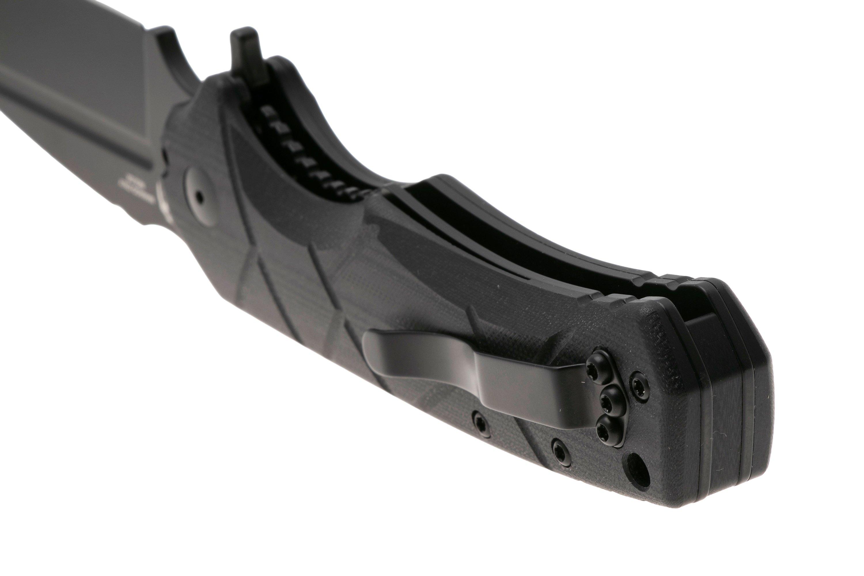 Fox Wander Tactical URO FX-557-B, PVD Niolox, Black G10, pocket