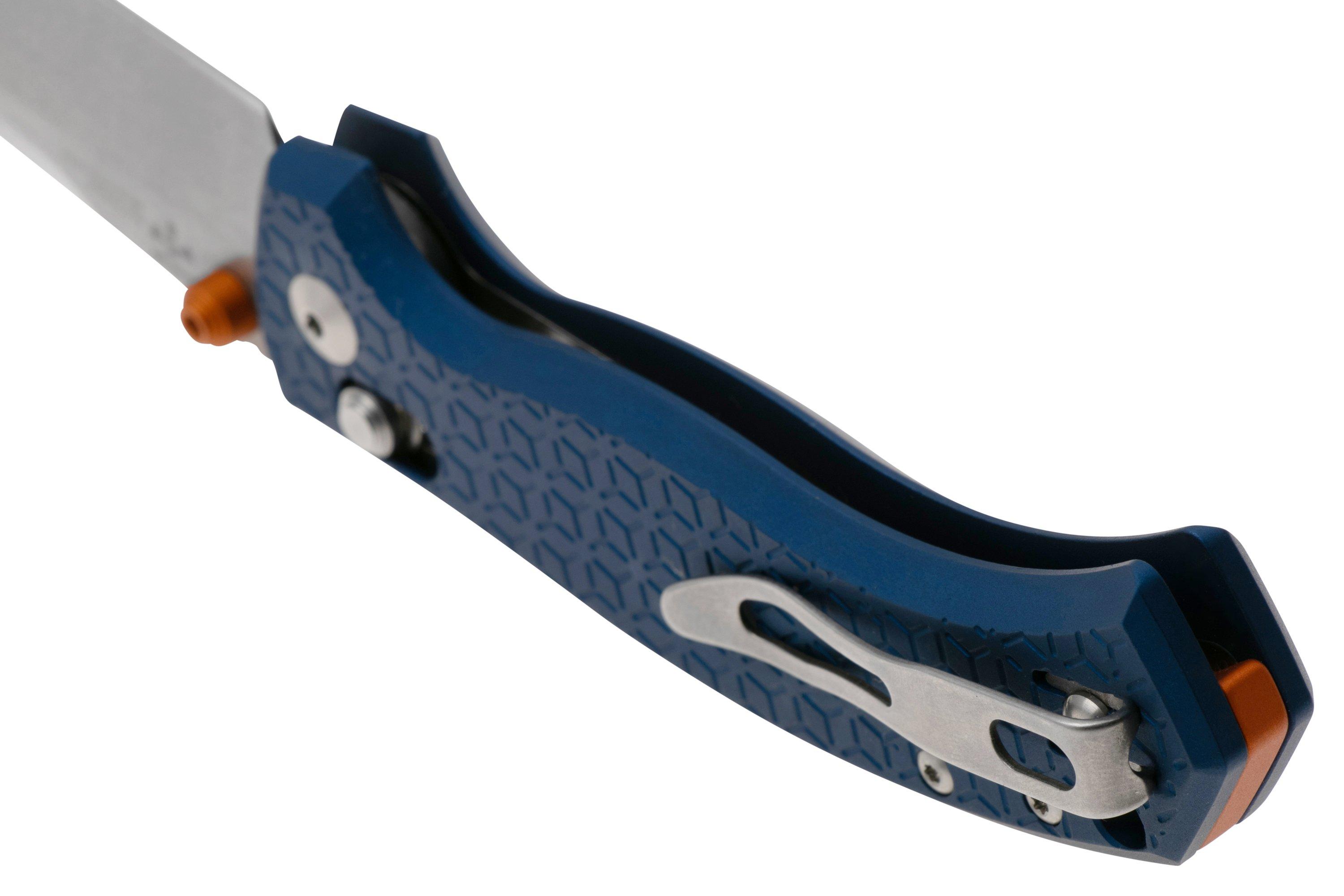 Fox Anzu FX-560 ALOR, CPM MagnaCut, Blue Aluminium, pocket knife