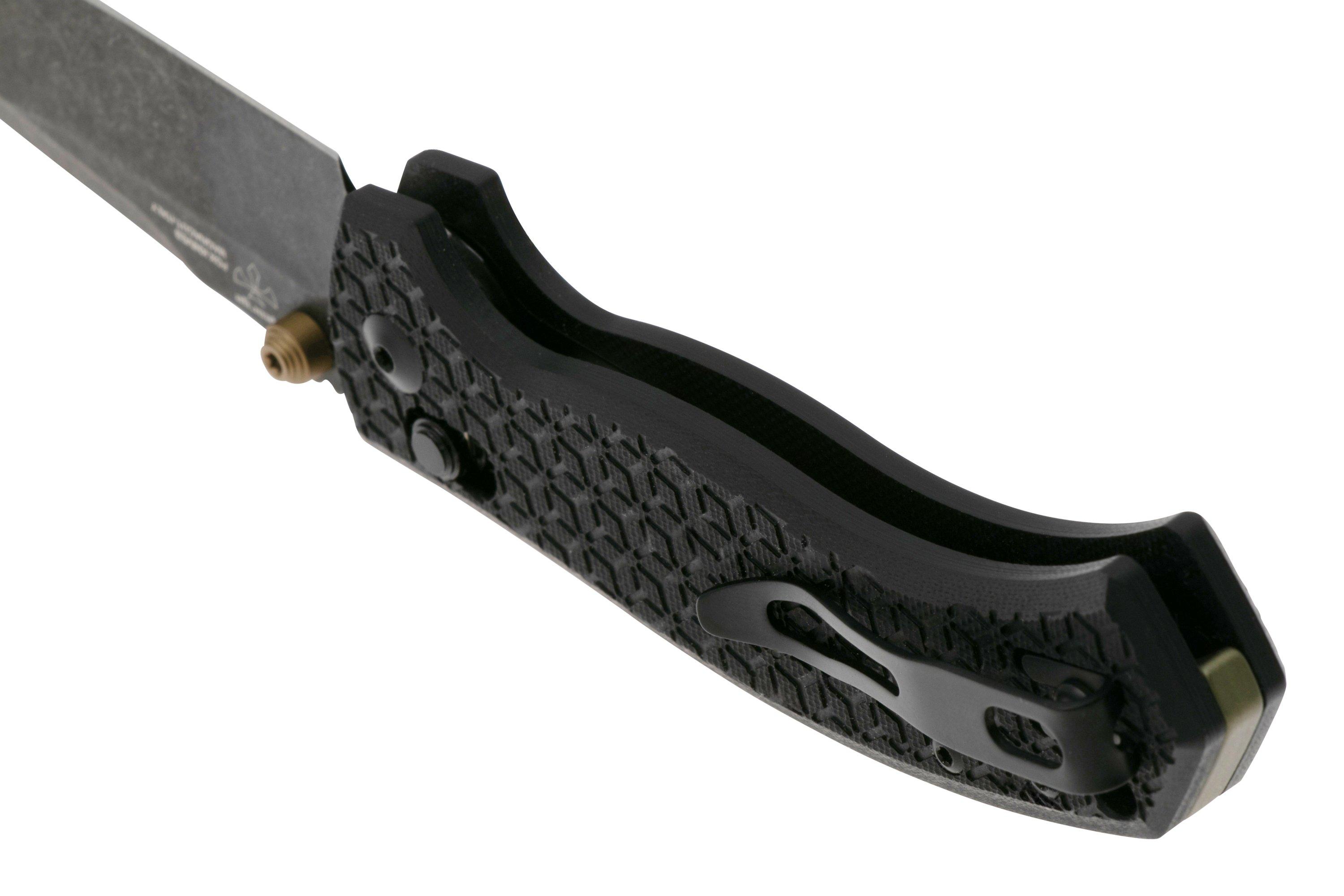 Fox Anzu FX-560 G10B Magnacut, Black G10, Taschenmesser, Les George ...