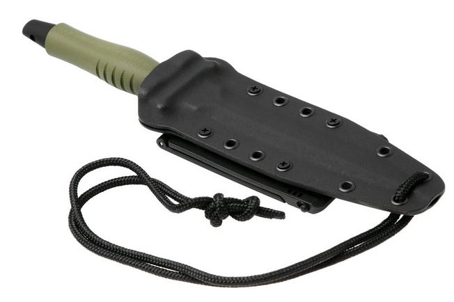 Afbeelding voor Fox FKMD Veleno, FX-596G10OD, Black Top Shield Böhler N690Co, OD Green G10, dolkmes