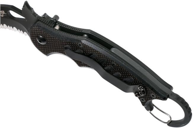 Image for Fox Mini Karambit Rescue FX-599RS Black karambit knife