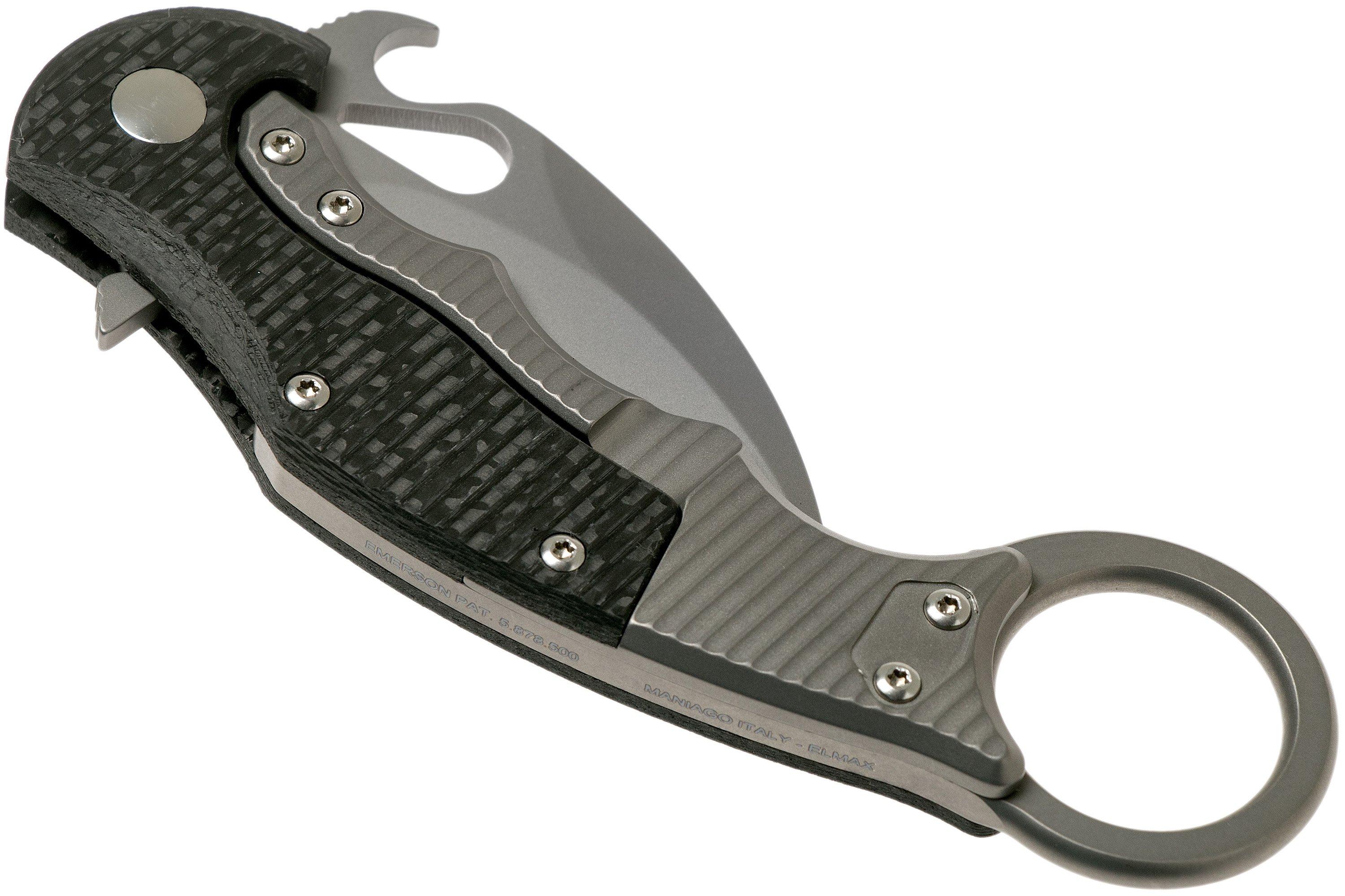 Fox Karambit Titanium Framelock Bead Blasted FX-599TiCS, karambit knife ...