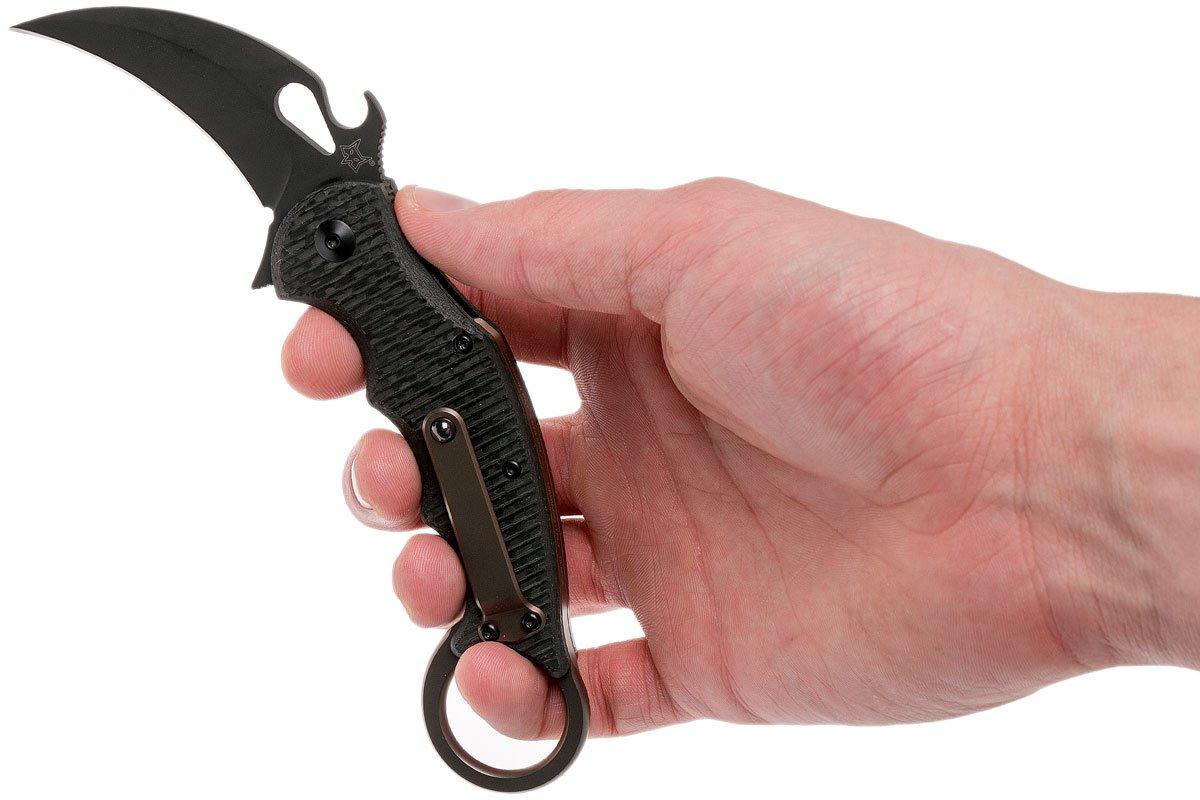 Fox Karambit Titanium Framelock FX599TiC, Karambit Messer Günstiger shoppen bei knivesandtools.at