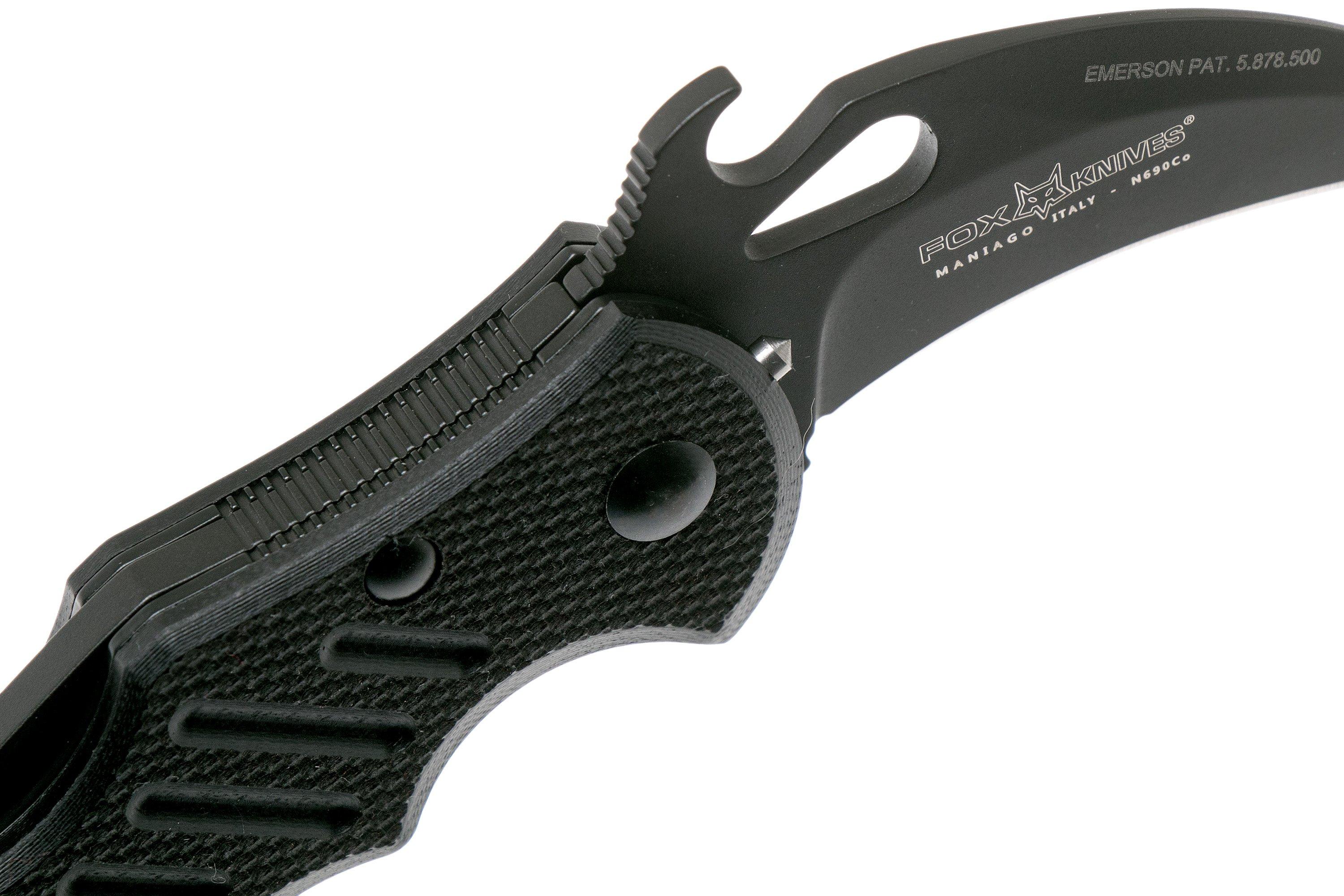 Fox FX 599XT FKMD Karambit Taschenmesser Günstiger shoppen bei knivesandtools at