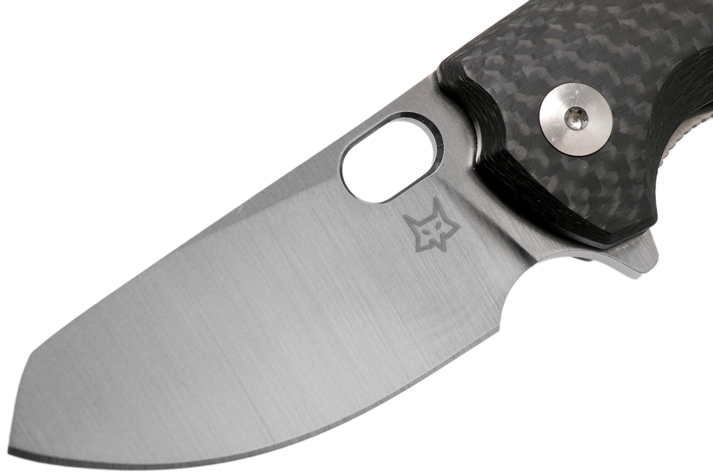 Fox Baby Core FX-608CF Carbon fibre couteau de poche, Jesper Voxnaes ...