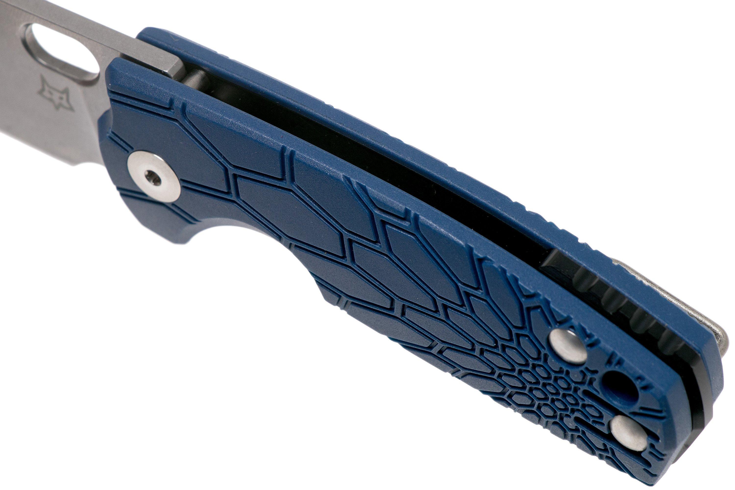 Fox Baby Core UK, Blue FX-608UKBL pocket knife, Jesper Voxnaes design ...