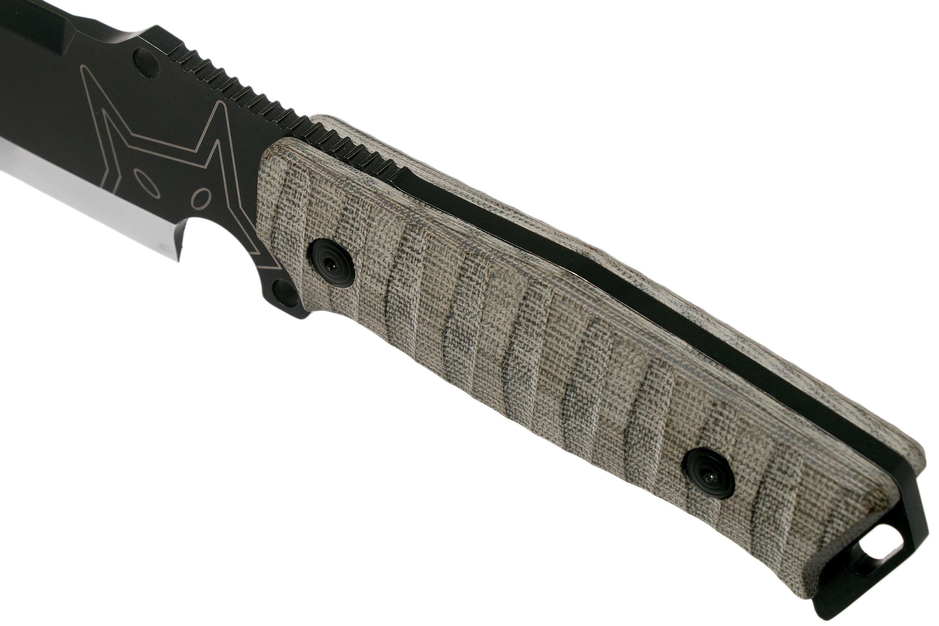 Fox Sherpa Bushman FX-610 outdoor knife | Advantageously shopping at ...