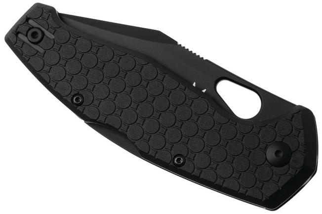 Afbeelding voor Fox Kita FX-625BB, Black Top Shield Niolox, Black FRN zakmes, Jesper Voxnaes design