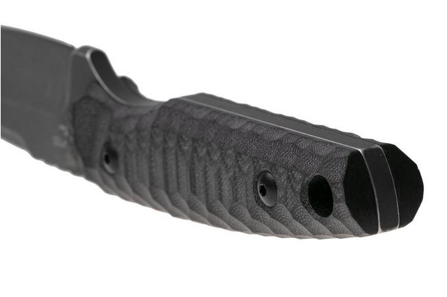 Afbeelding voor Fox FKMD KS FX-627-G10B, Top Shield Niolox, Black G10 vaststaand mes, GZ Tactical design