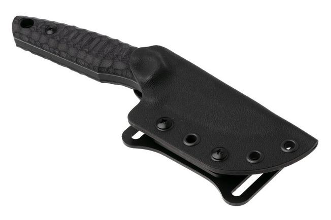 Afbeelding voor Fox FKMD KS FX-627-G10B, Top Shield Niolox, Black G10 vaststaand mes, GZ Tactical design