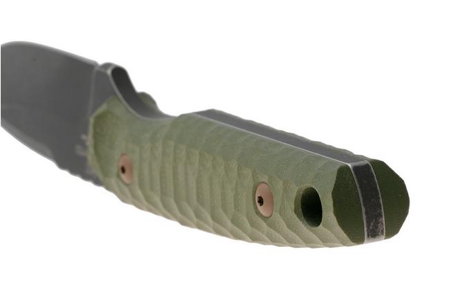 Afbeelding voor Fox FKMD KS FX-627-G10OD, Top Shield Niolox, OD Green G10 vaststaand mes, GZ Tactical design