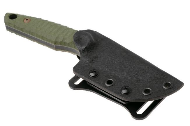 Afbeelding voor Fox FKMD KS FX-627-G10OD, Top Shield Niolox, OD Green G10 vaststaand mes, GZ Tactical design