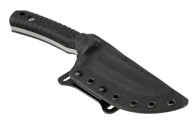Afbeelding voor Fox FKMD Monteserra FX-628-G10B, Stonewashed Niolox, Black G10 vaststaand mes, GZ Tactical design