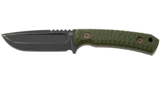 Afbeelding voor Fox FKMD Monteserra FX-628-G10OD, Top Shield Niolox, OD Green G10 vaststaand mes, GZ Tactical design
