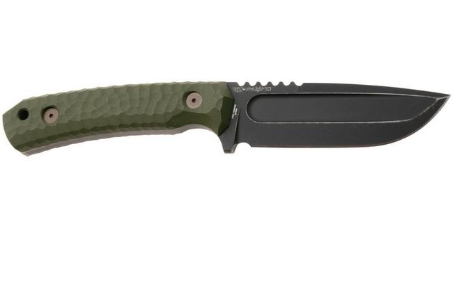 Afbeelding voor Fox FKMD Monteserra FX-628-G10OD, Top Shield Niolox, OD Green G10 vaststaand mes, GZ Tactical design
