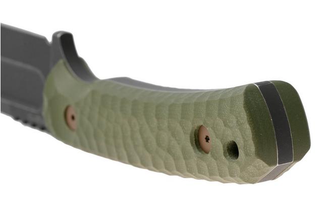 Afbeelding voor Fox FKMD Monteserra FX-628-G10OD, Top Shield Niolox, OD Green G10 vaststaand mes, GZ Tactical design