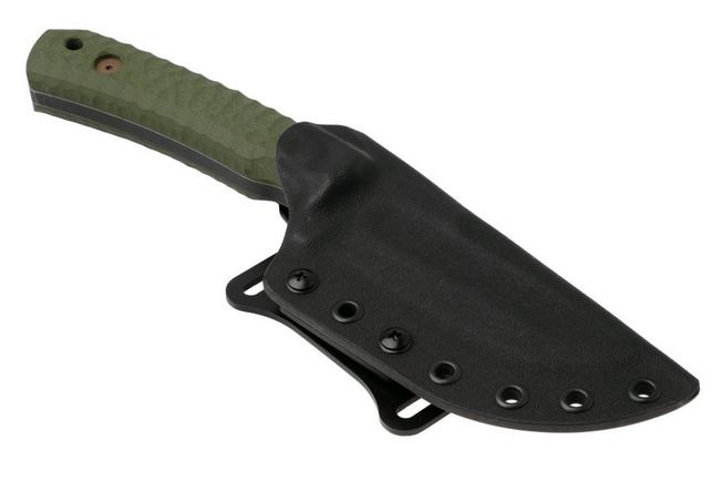 Afbeelding voor Fox FKMD Monteserra FX-628-G10OD, Top Shield Niolox, OD Green G10 vaststaand mes, GZ Tactical design