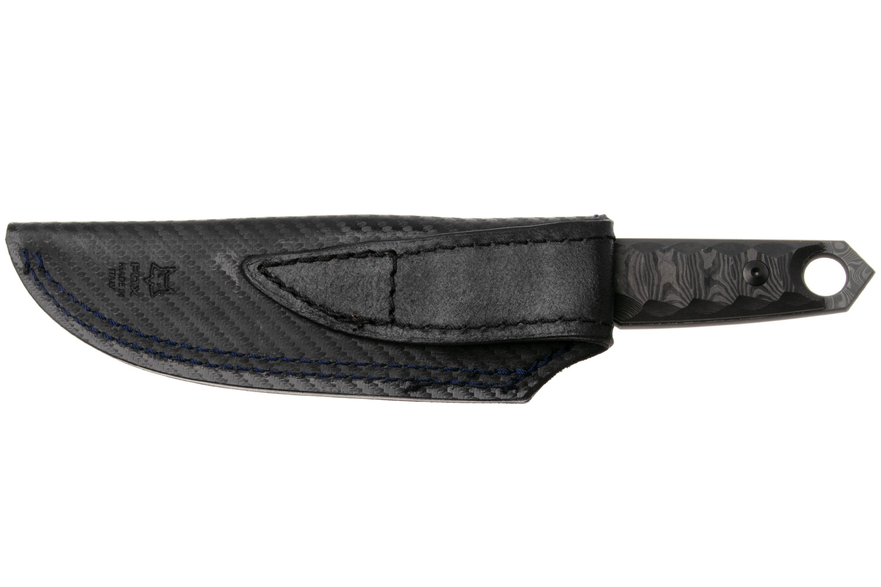 Fox Knives Ryu FX-634-DCFB, Balbachdamast Herringbone, Black Camo
