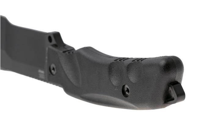 Afbeelding voor Fox FKMD Dino Tracker FX-9CM08-B, Black Idroglider Böhler N690Co, Black Forprene vaststaand mes, Black Roc Knives design
