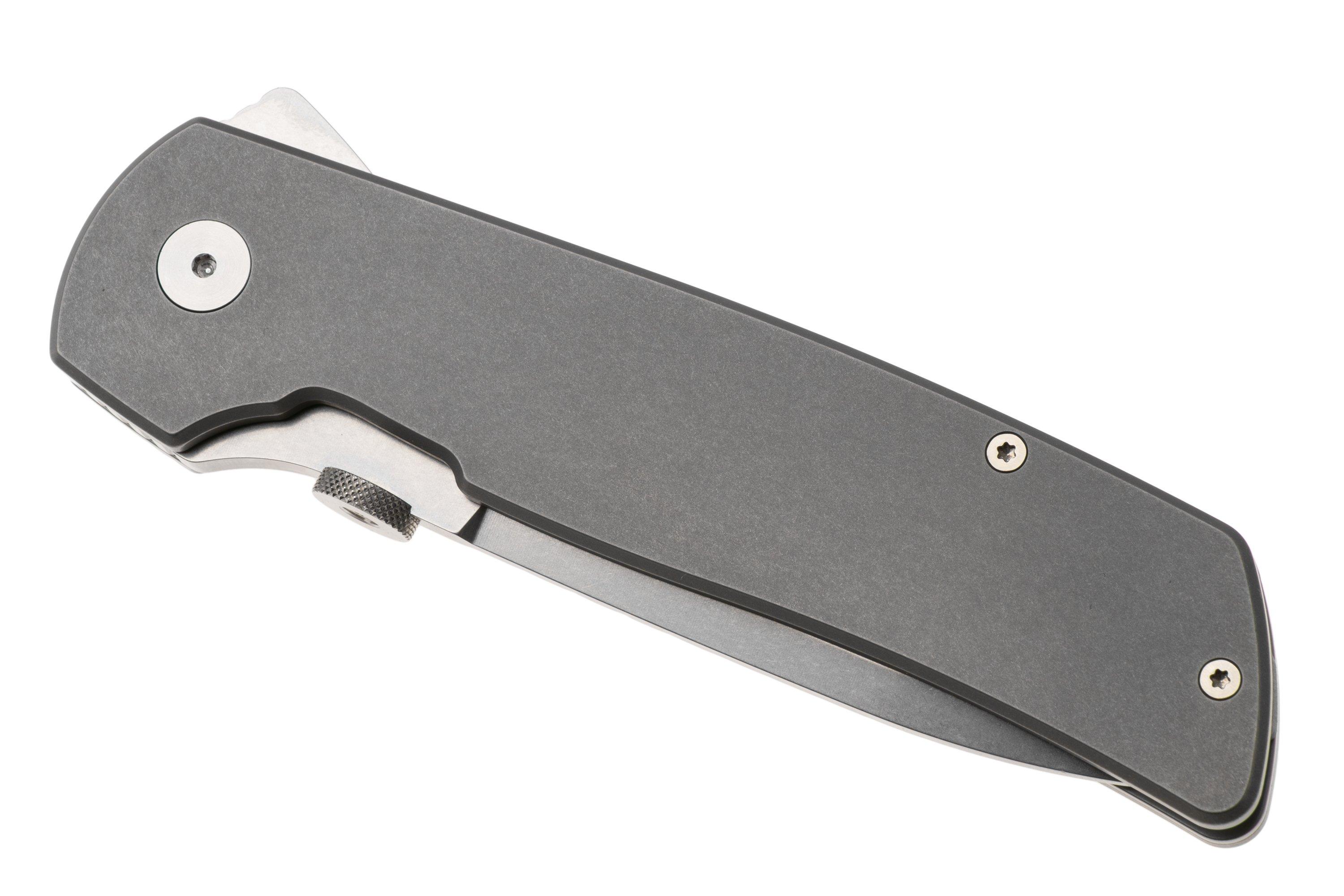Fox Knives Original Gangster FX-ATC-OG01 Stonewashed Titanium