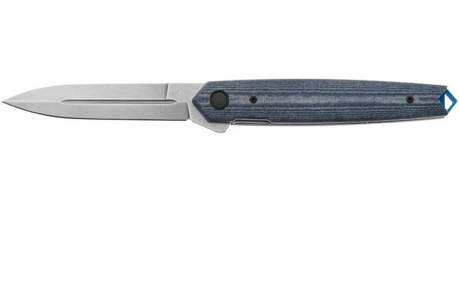Afbeelding voor Fox Pacifico FX-ATC-OG02 MD Stonewashed MagnaCut, Denim Micarta, zakmes, Terzuola design