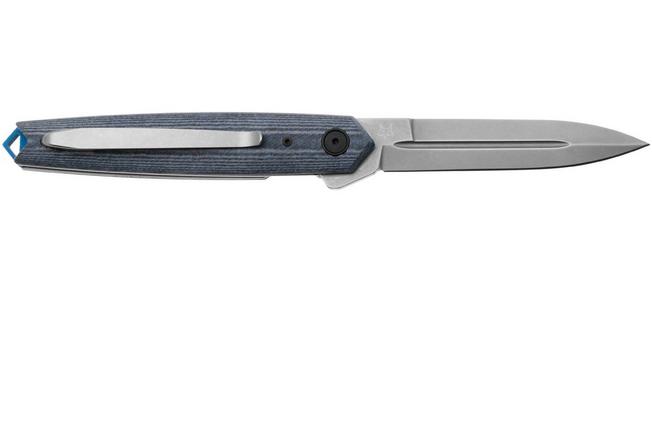 Afbeelding voor Fox Pacifico FX-ATC-OG02 MD Stonewashed MagnaCut, Denim Micarta, zakmes, Terzuola design