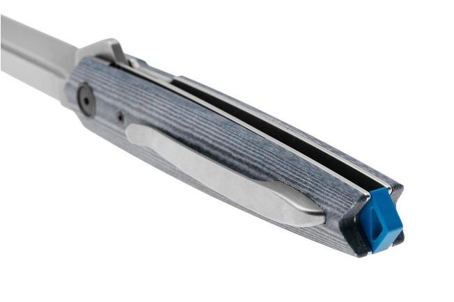 Afbeelding voor Fox Pacifico FX-ATC-OG02 MD Stonewashed MagnaCut, Denim Micarta, zakmes, Terzuola design