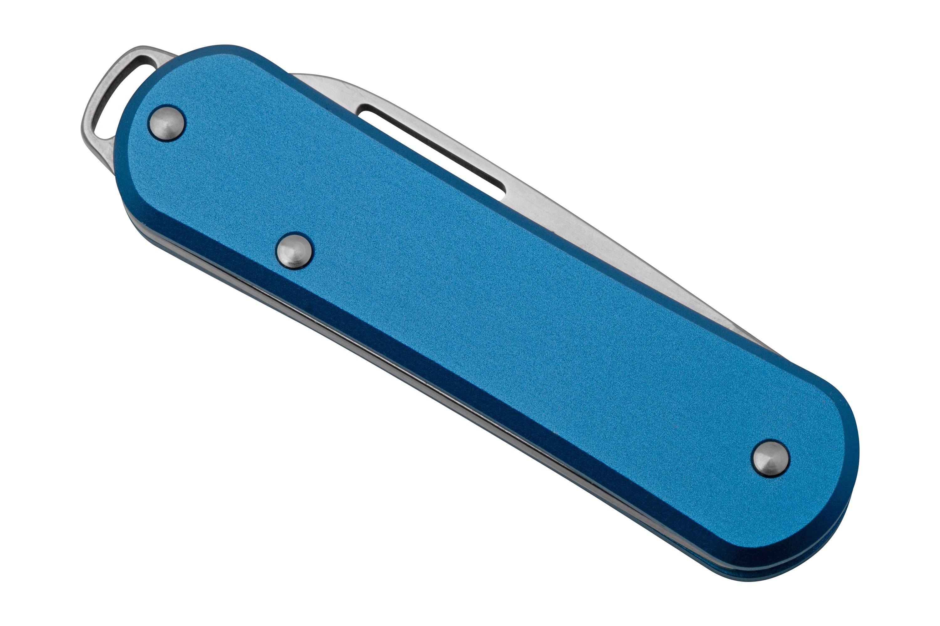 Fox Vulpis FX-VP108SB, N690Co, Aluminium Sky Blue, pocket knife ...