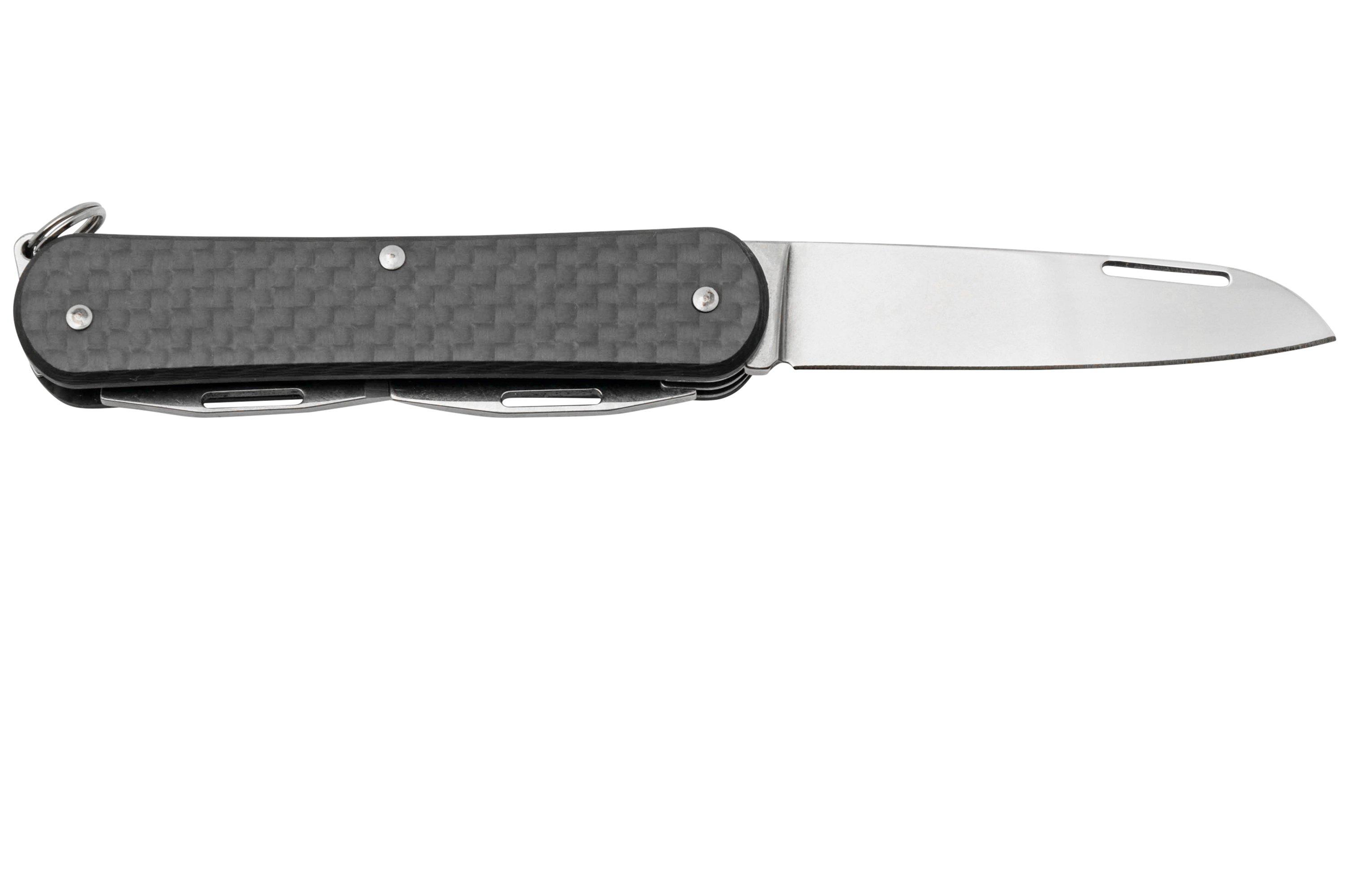 Fox Knives VULPIS FX-VP130-F4 CF Multi Tool Pocket Knife Stainless Steel M390