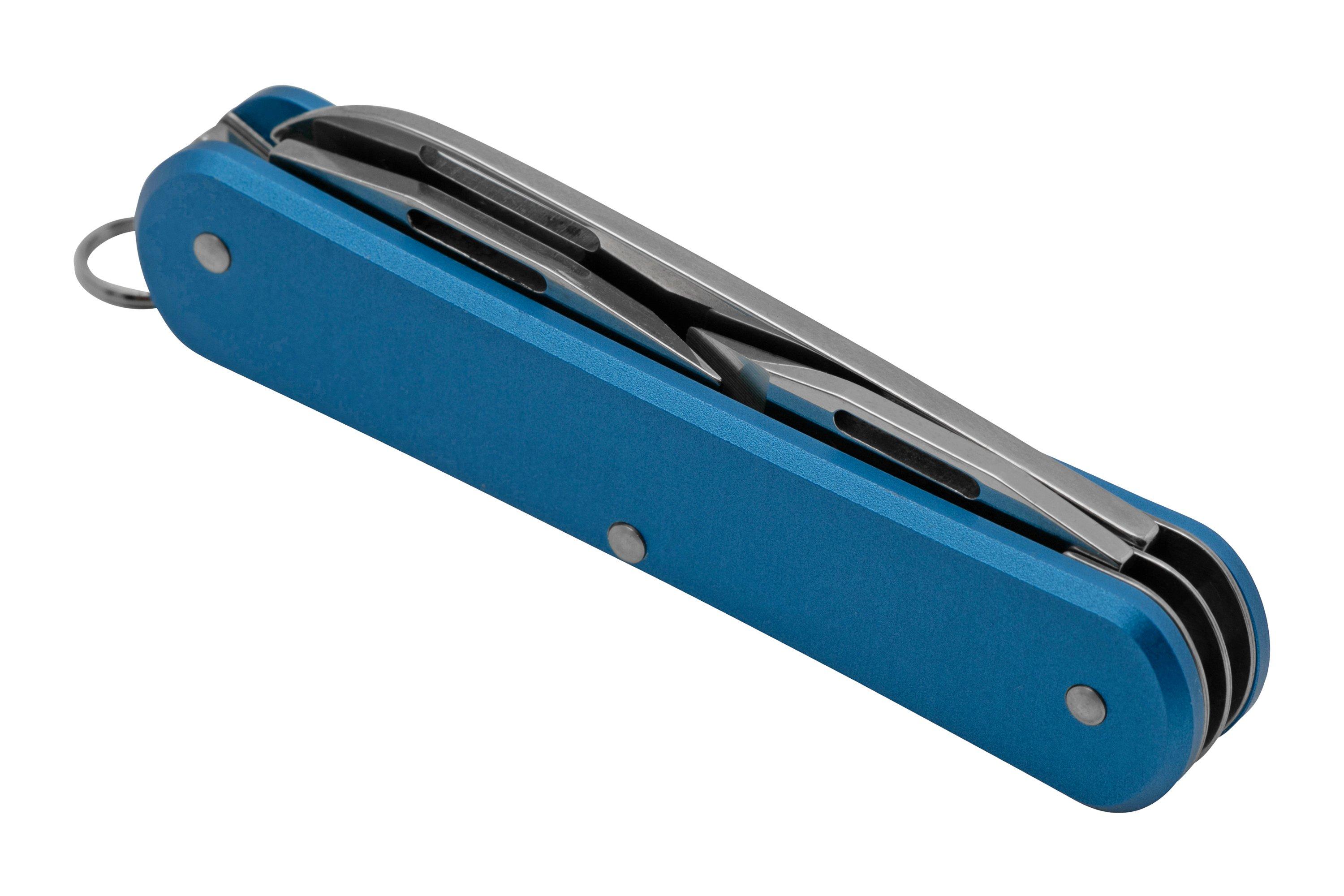 FOX Vulpis 3-Tools FX-VP130-3SB N690Co, Aluminium Sky Blue, Swiss