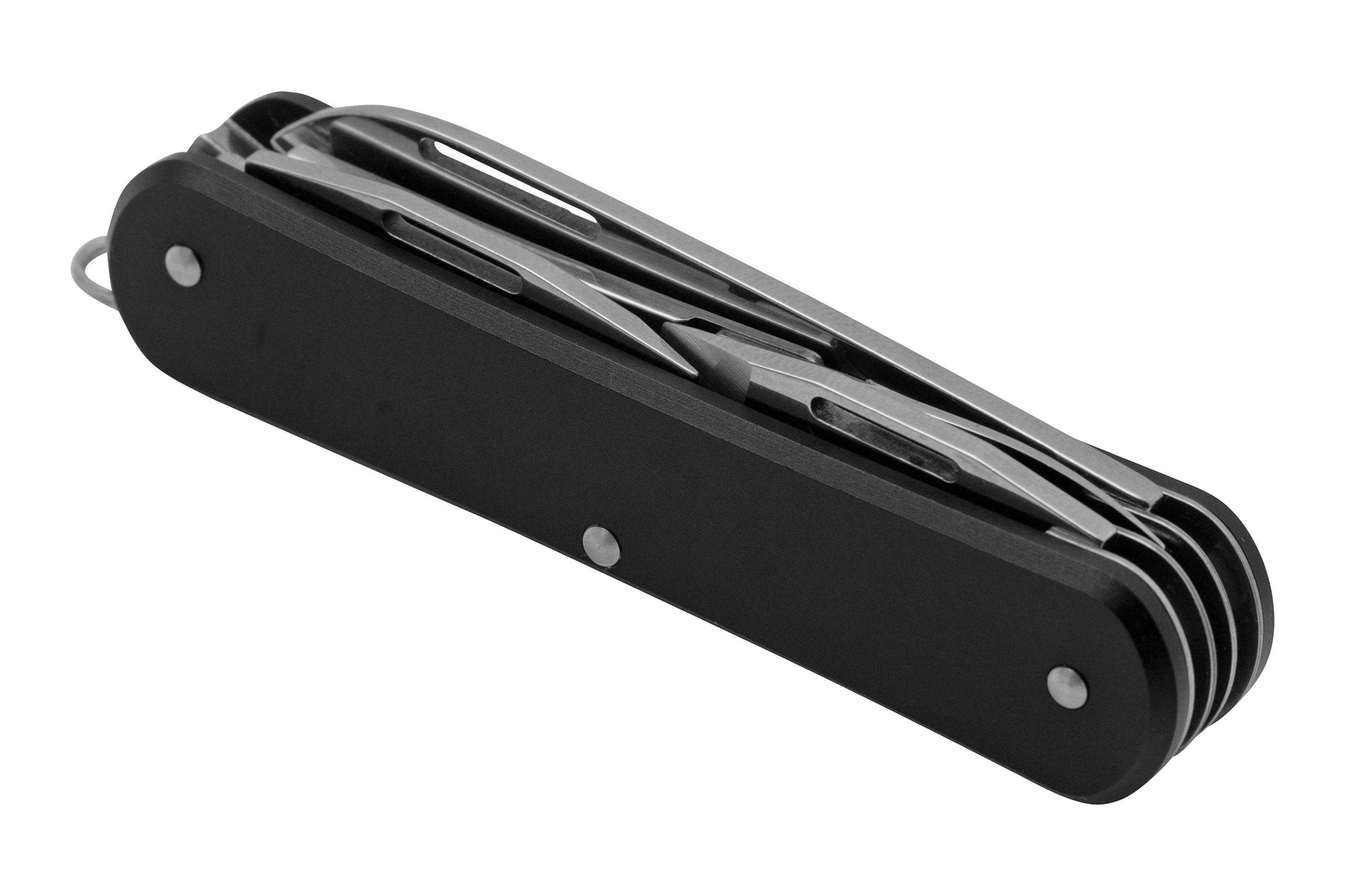 FOX Vulpis 4-Tools FX-VP130-F4BK, N690Co, Aluminium Black, Zwitsers ...