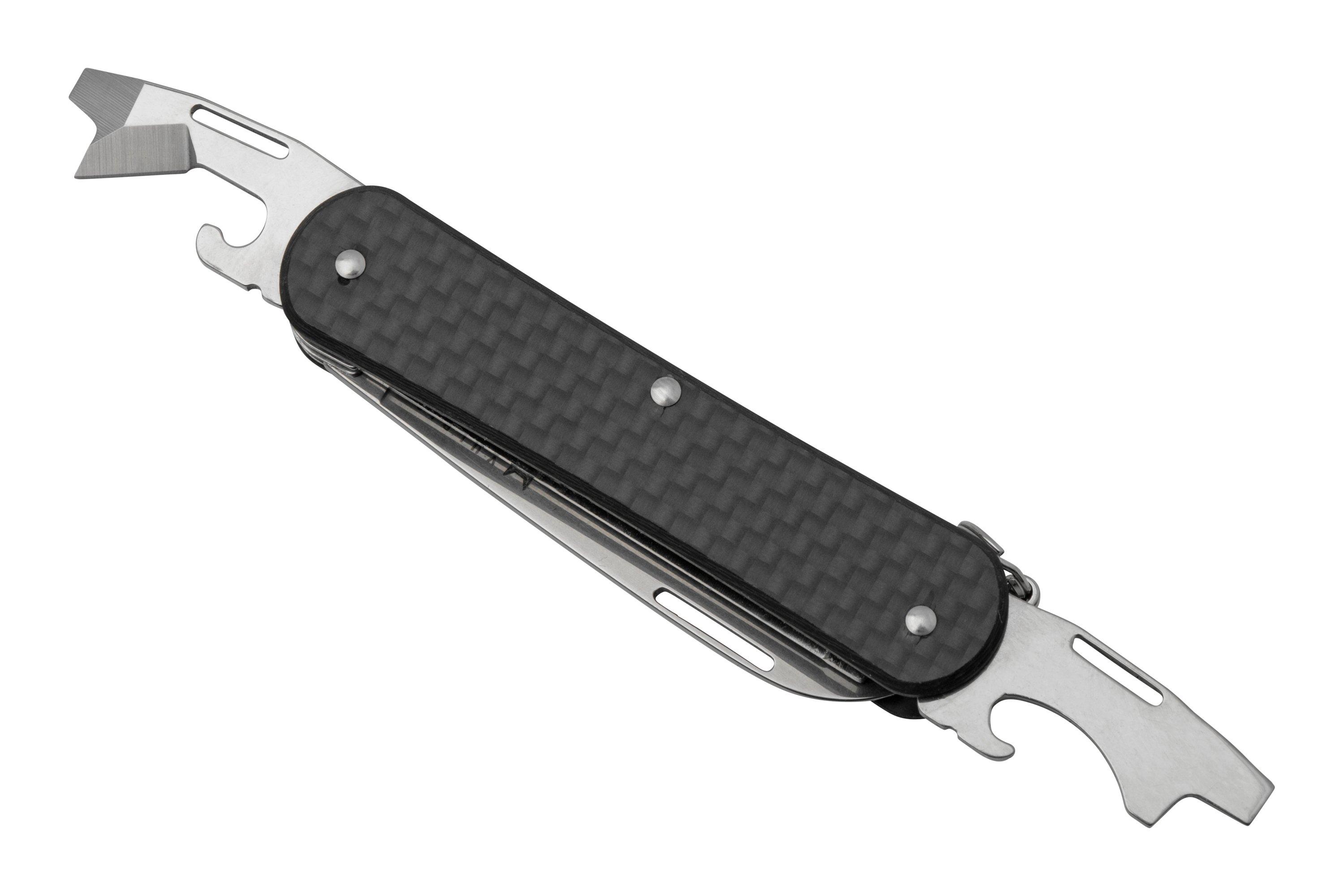FOX Vulpis 4-Tools FX-VP130-S4CF, M390, Carbon Fiber, Swiss pocket ...