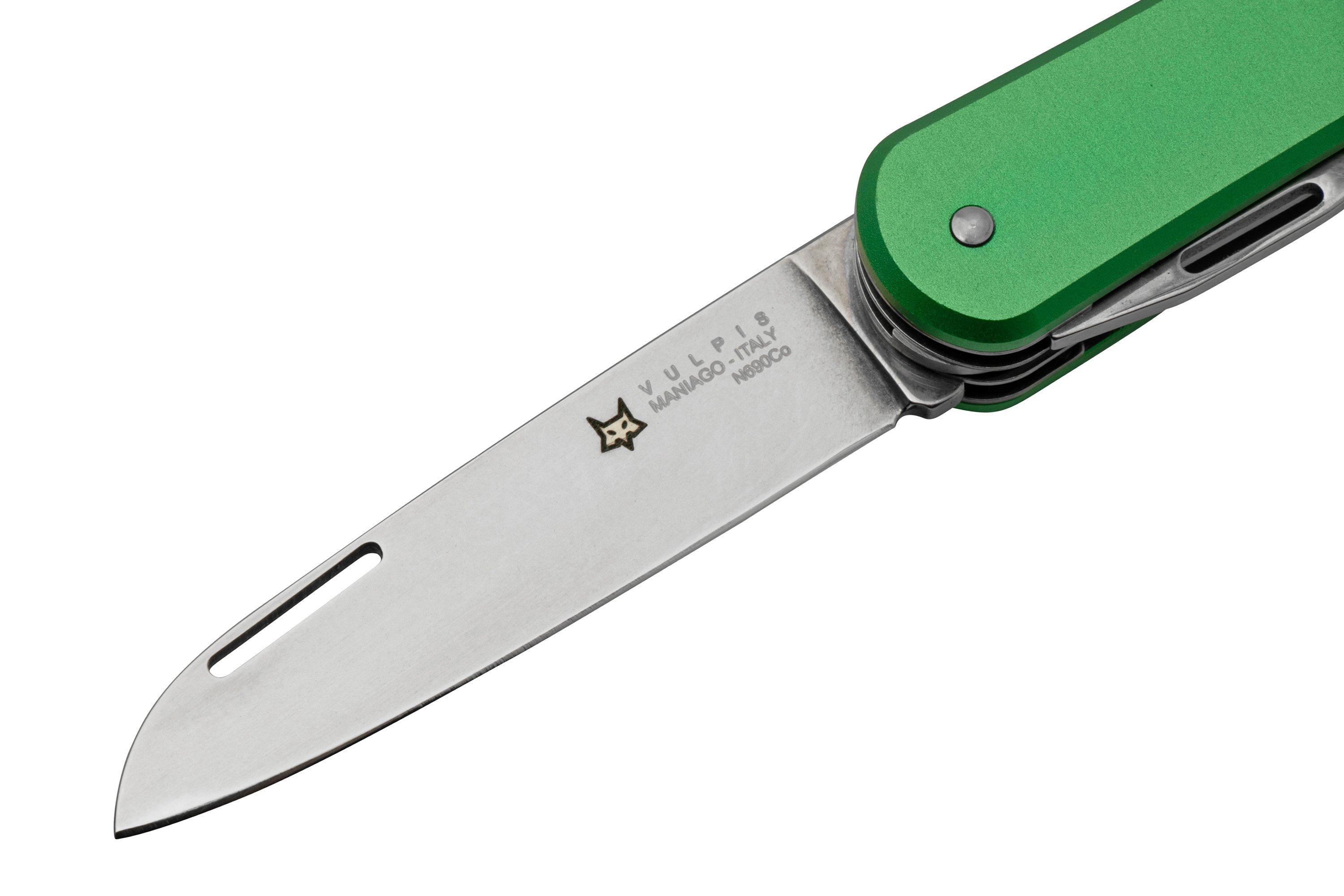 Fox Knives VULPIS FX-VP130-F4 OD Multi Tool Pocket Knife N690Co Steel Blade