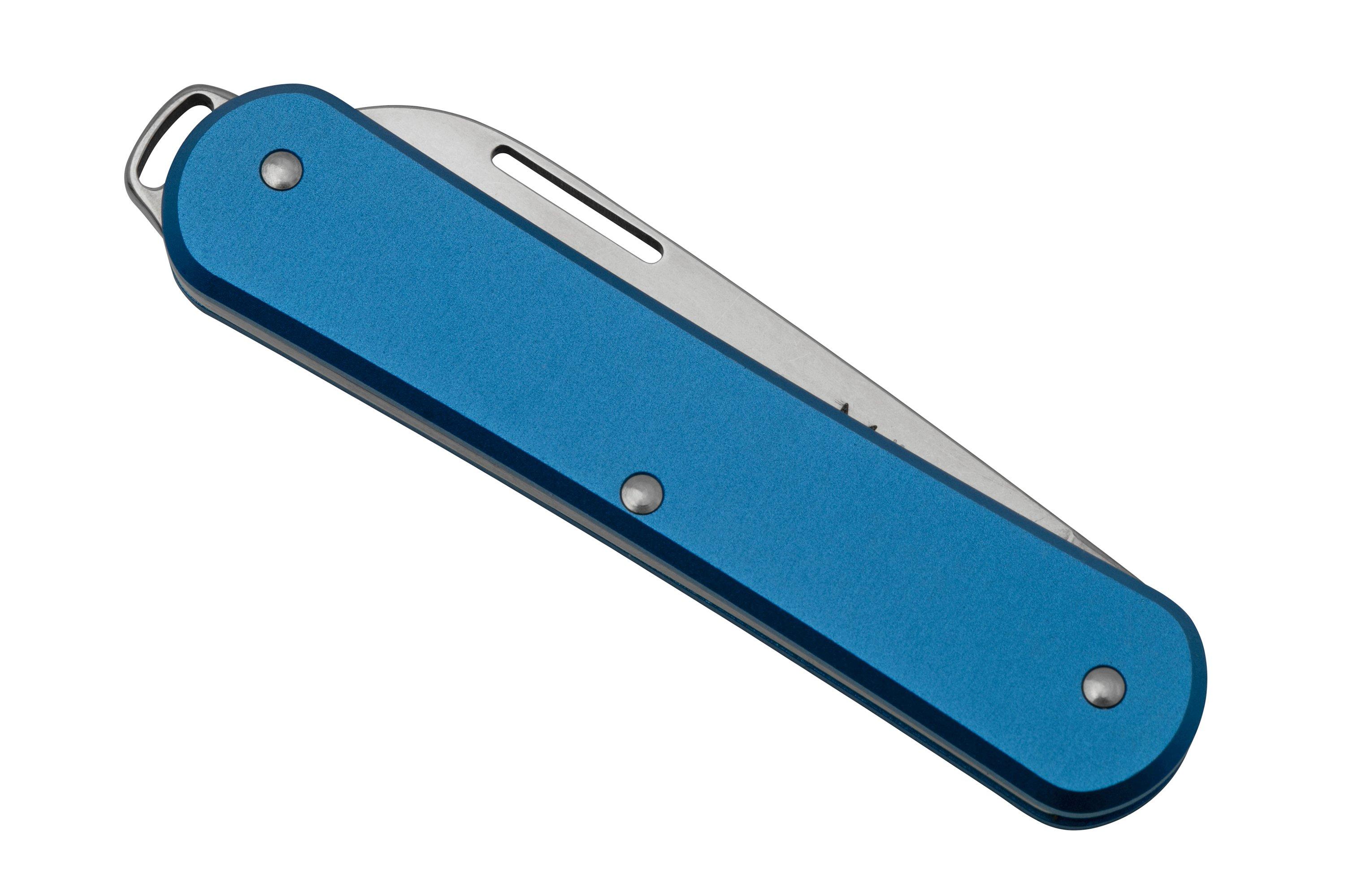FOX Vulpis FX-VP130SB, N690Co, Aluminium Sky Blue, pocket knife