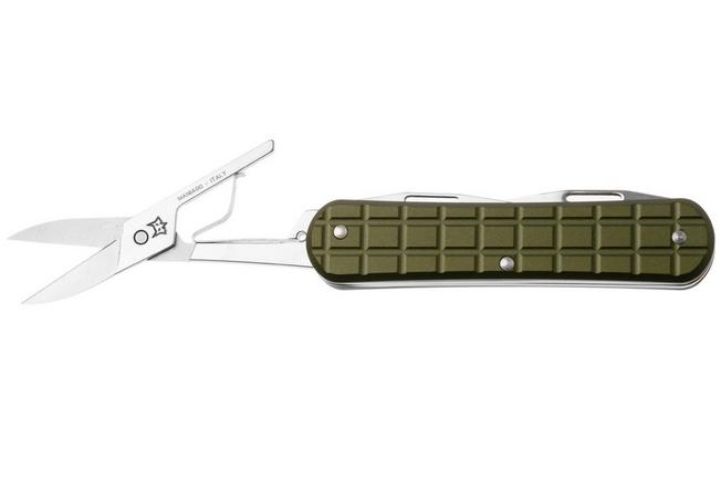 Afbeelding voor Fox Vulpis 3-Tools FX-VPGPW-130-F3-MG, Stainless Steel, Green Aluminum multitool