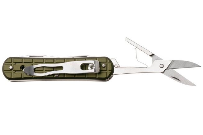 Afbeelding voor Fox Vulpis 3-Tools FX-VPGPW-130-F3-MG, Stainless Steel, Green Aluminum multitool
