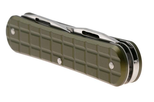 Afbeelding voor Fox Vulpis 3-Tools FX-VPGPW-130-F3-MG, Stainless Steel, Green Aluminum multitool