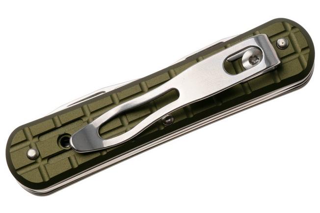 Afbeelding voor Fox Vulpis 3-Tools FX-VPGPW-130-F3-MG, Stainless Steel, Green Aluminum multitool