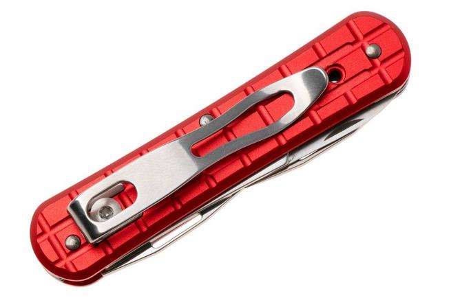 Afbeelding voor Fox Vulpis 3-Tools FX-VPGPW-130-F3-R, Stainless Steel, Red Aluminum multitool