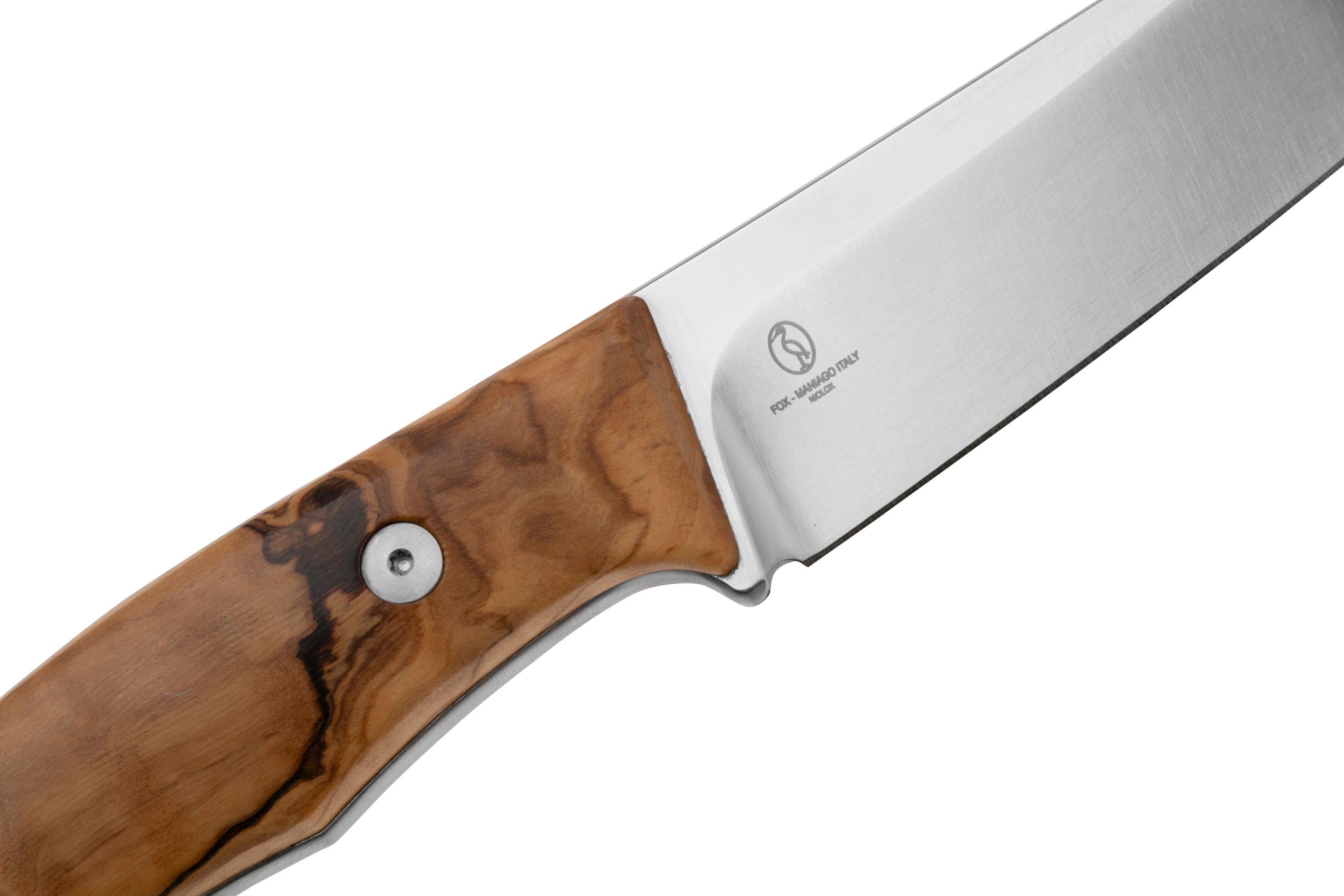 Fox Knives Fenix FX649-OL Niolox, Olive Wood, hunting knife