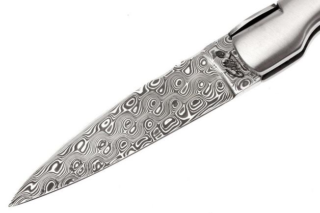 Image for Fontenille Pataud Corsican Pialincu, juniper wood, rose damascus steel