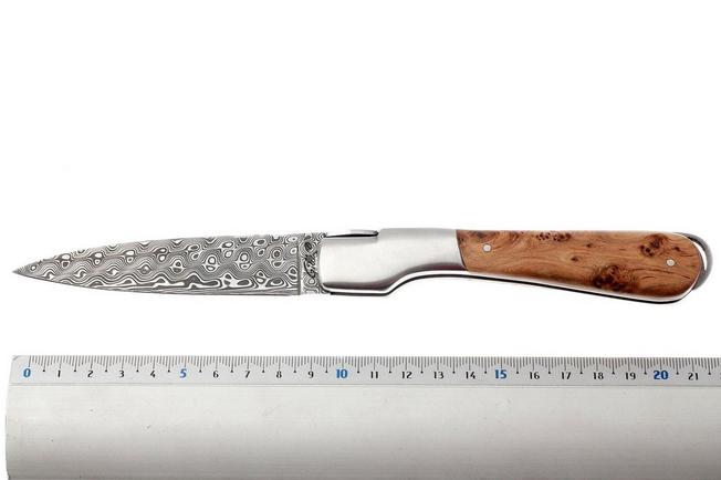 Image for Fontenille Pataud Corsican Pialincu, juniper wood, rose damascus steel