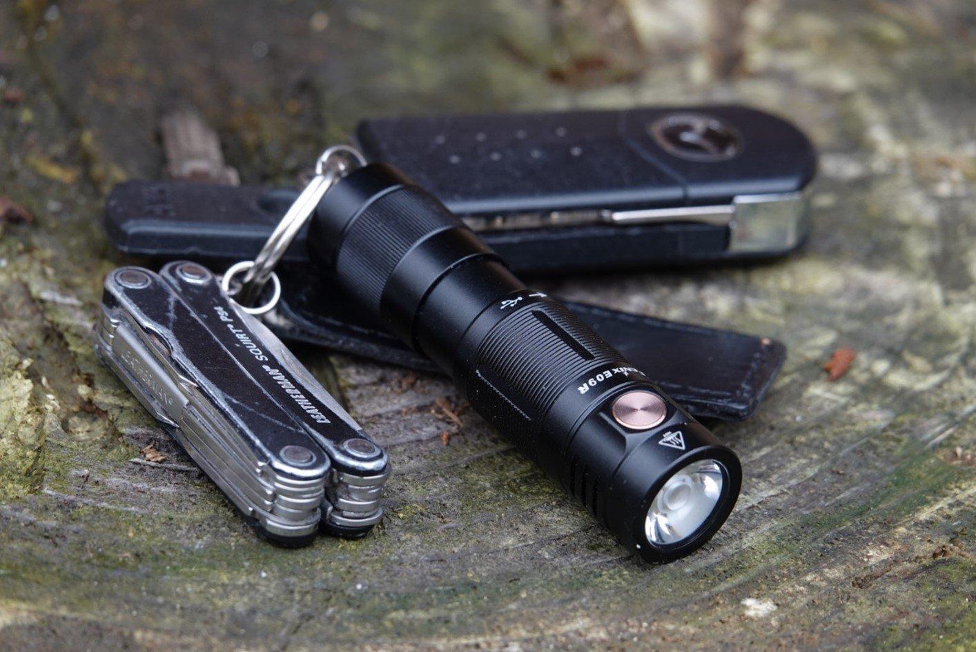 Keychain flashlight