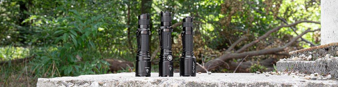 Fenix tactical lights: 3 masterpieces 