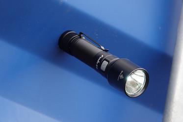 Flashlight with magnet