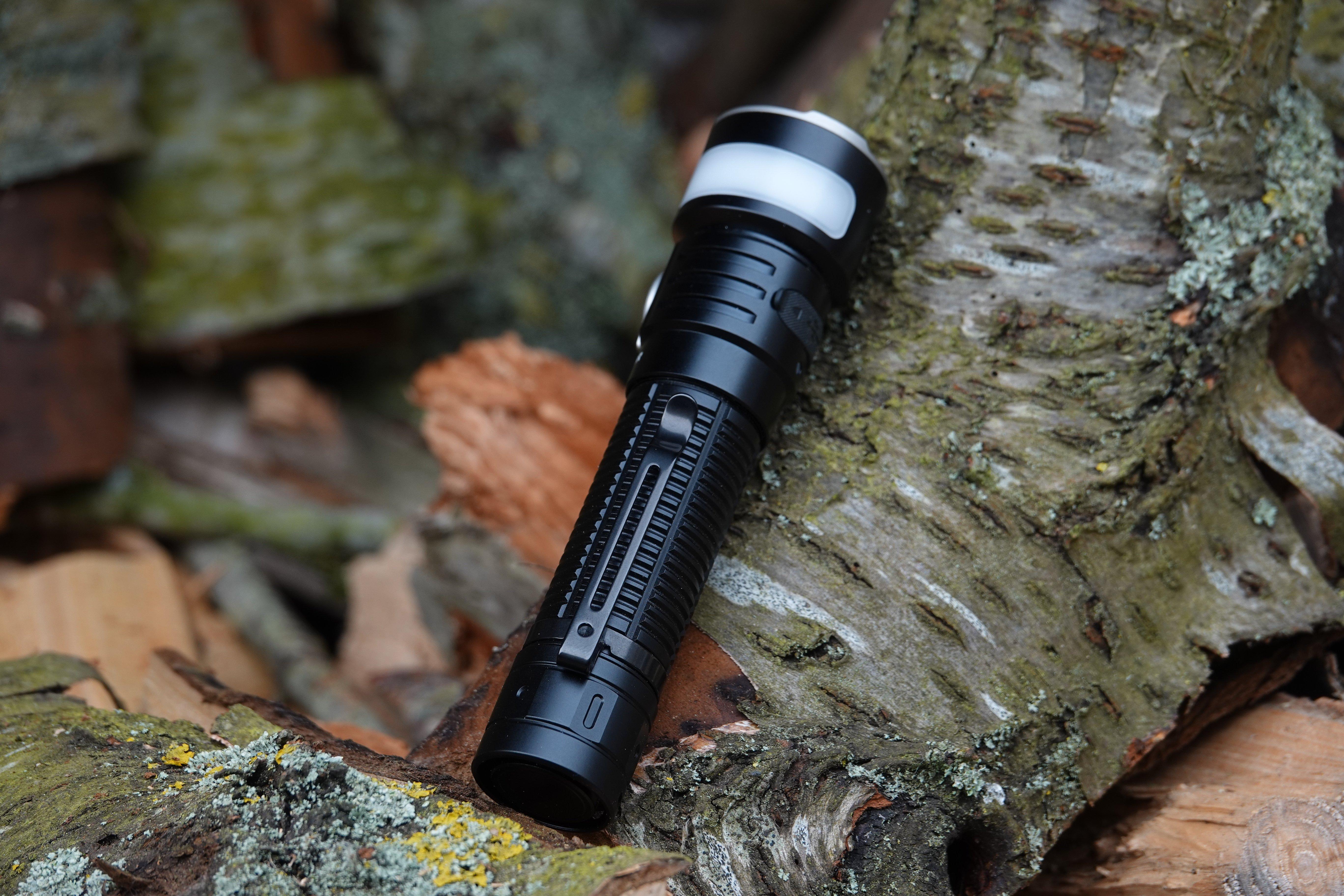 Zaklamp met stevig pocktclip