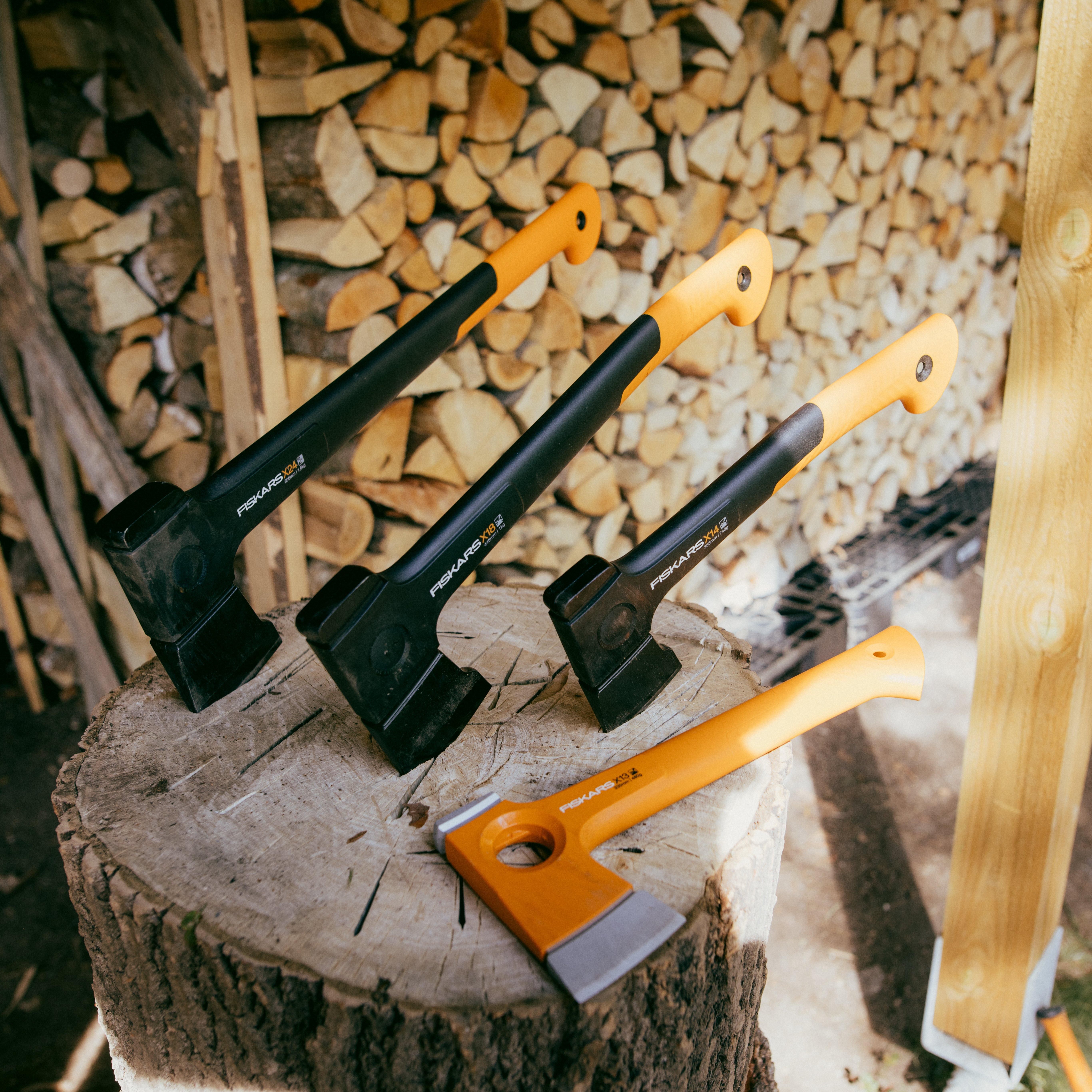 La nouvelle collection Fiskars X : la 5ème génération de haches