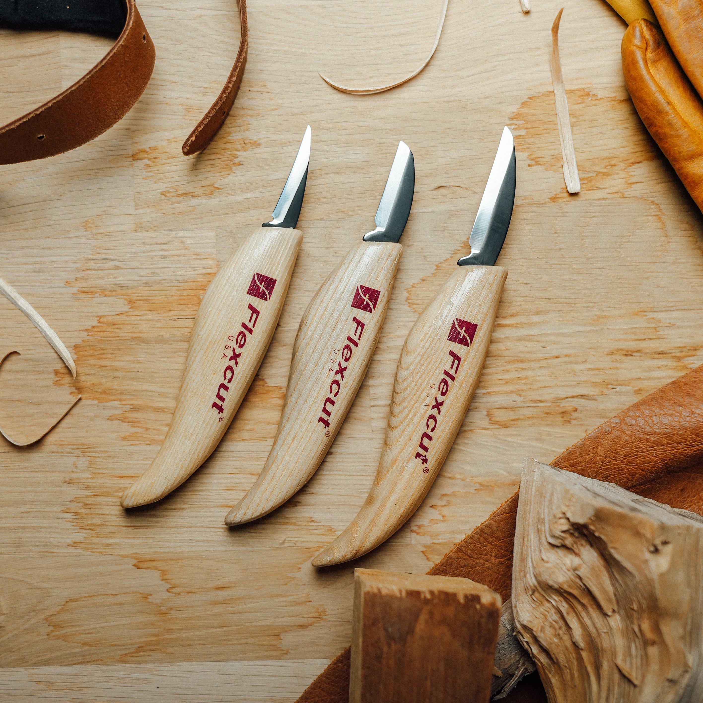 Nieuw! Flexcut, gemaakt voor houtsnijden