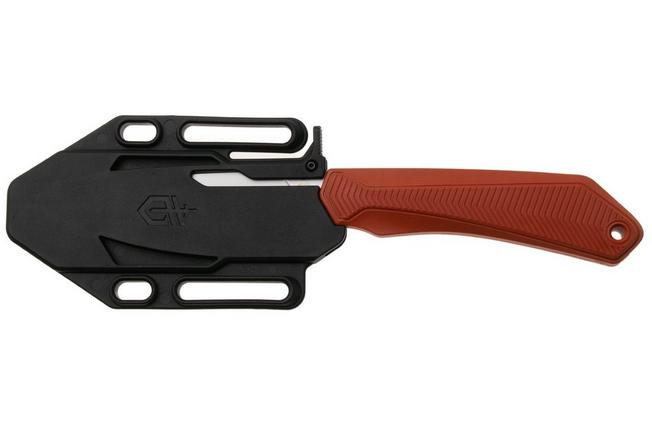 Afbeelding voor Gerber Forefront Fixed Drop Point 1077126, Stonewashed 420HC, Orange GFN jachtmes